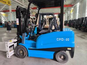 Montacargas de 60V con Batería de Litio, 4 Ruedas, Alta Maniobrabilidad, para Pasillos Estrechos de Almacén, Cumple con la Norma CE - Product Image 4