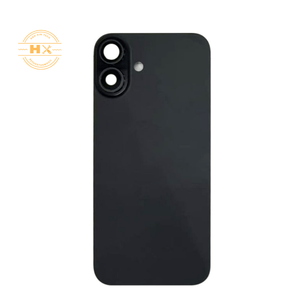 Carcasa Trasera Negra con Soporte Metálico y Lente para iPhone 16 Plus - Product Image 1
