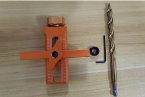 Hợp kim nhôm đấm cửa tủ treo tủ leveler Tủ cửa cài đặt phụ trợ Bouncer - Product Image 5