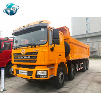 Camion à benne basculante chinois Shacman 8*4 30 m3 380 ch 430 ch 12 roues à vendre