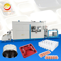 Machine de thermoformage automatique ORME pour barquettes à œufs en plastique, gobelets à yaourt blancs et boîtes à lunch jetables