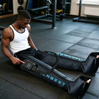 Système de thérapie par compression d'air pour les jambes, récupération des blessures sportives, amélioration de la circulation, bottes de massage des pieds réglables
