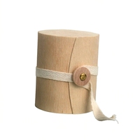 Urna de Madera de Abedul para Cenizas, Nuevo Diseño, Caja Cilíndrica para Guardar Cenizas, Frasco Redondo de Madera, Ecológico, para Mascotas y Humanos