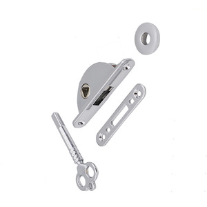 Juego de Cerraduras de Aleación de Zinc de Cuatro Piezas, Negro Cromado, Duradero, para Caja de Madera, Joyería, Humidor de Cigarros, Relojero Automático, con Llave - Product Image 4
