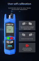 Compteur de puissance optique portable -70 à +6 dBm -50 à +26 dBm Testeur de câble FTTH OPM TPM-26