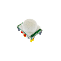 Module de capteur de mouvement infrarouge PIR pour corps humain HC-SR501, DC 4,5-20V, angle conique <100°