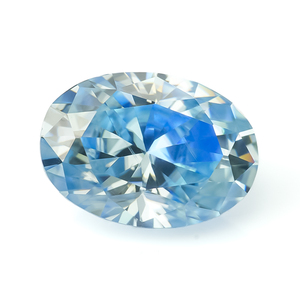 Moissanita de Corte Ovalado con Efecto Hoja de Oro, en Colores Rojo, Verde, Negro, Amarillo y Radiante, Piedra Sintética Suelta de Colores Vivos para Joyería - Product Image 2