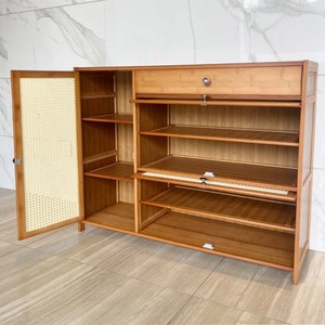 WDf नए आगमन रतन कैबिनेट मईबल्स डी मडेरा होच कैबिनेट बांस अलमारियाँ लिविंग रूम के लिए - Product Image 3