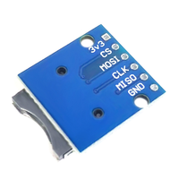 Papan Ekspansi Penyimpanan SD Mini, Modul Pelindung Memori Kartu SD TF dengan Pin untuk ARM AVR