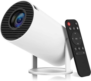 Projecteur intelligent Android mini pour cinéma maison HY300Pro+ à succès, 170 ANSI Lumens, Android 14, Allwinner H726, 720P - Product Image 1