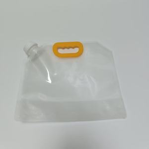 Rõ ràng Nhựa đứng độ ẩm bằng chứng <span class=keywords><strong>Spout</strong></span> Top cầm tay lưu trữ túi 1l-5l Công suất dày ngũ cốc ngũ cốc bia nước giải khát - Product Image 4