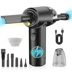Outils de nettoyage Air Duster <span class=keywords><strong>Aspirateur</strong></span> et souffleur Moteur à grande vitesse Souffler et sucer la poussière 2 en 1 <span class=keywords><strong>Aspirateur</strong></span> de lavage de voiture portable - Product Image 1