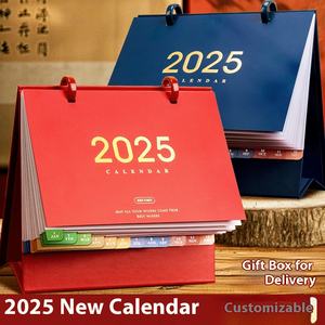 2026 креативный календарь для офисного стола, простой Ежемесячный план, самодисциплина, ветровые часы с индивидуальным логотипом, реклама «год Змея» - Product Image 2