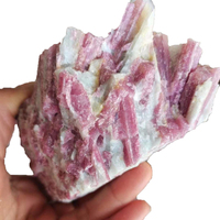 Großhandel natürliche rohe Pflaumen blüte Turmalin Kristalle Minerals tein rau rosa Turmalin