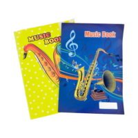 Großhandel Factory Supply Einzigartiges Musik instrumenten muster Schüler Kinder Musik buch Notizbuch zum Schreiben und Aufzeichnen