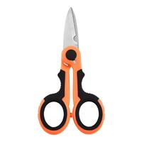 Cisailles à fibre optique haute précision Lenew FTTH (orange noir) pour couper les éléments de résistance de la fibre optique et les câbles coaxiaux, garantie 1 an