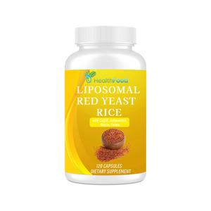 Cápsulas de Arroz de Levadura Roja Liposomal de Marca Privada con Coenzima Q10, Apoyo para la Salud Cardiovascular y del Corazón, Cápsulas para la Salud del Colesterol - Product Image 1