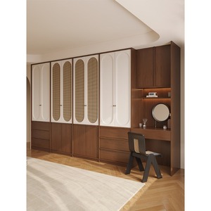 <span class=keywords><strong>Armadio</strong></span> Moderno in Legno per Camera da Letto con Ante a Battente - Design Durevole - Soluzione per Ottimizzazione Spazi e Stoccaggio in Soffitta - Product Image 2