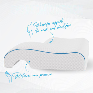 <span class=keywords><strong>Almohada</strong></span> de Espuma Viscoelástica Ergonómica Antipresión <span class=keywords><strong>para</strong></span> Parejas <span class=keywords><strong>con</strong></span> Orificio <span class=keywords><strong>para</strong></span> el <span class=keywords><strong>Brazo</strong></span>, Ideal <span class=keywords><strong>para</strong></span> Abrazarse, Alivio del Dolor de Cuello y Hombros - Product Image 2