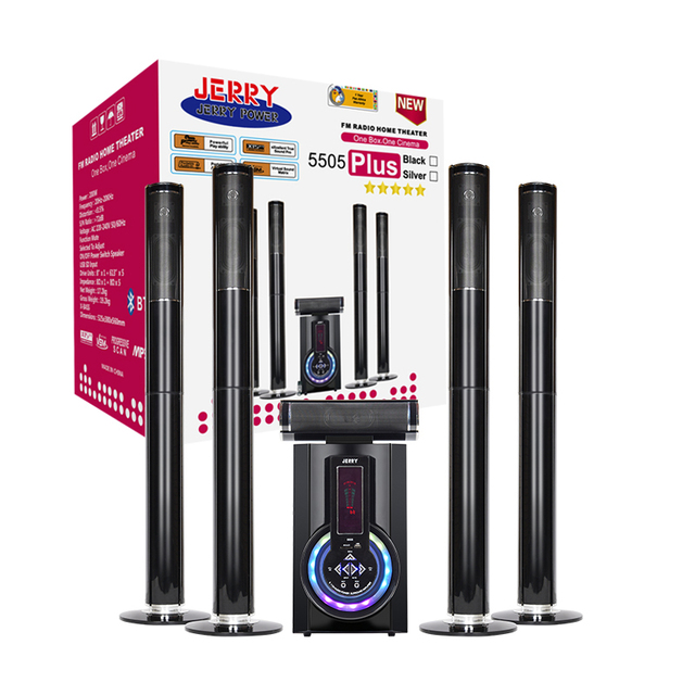 Hot Product Home Theatre System 5.1ch Blue Tooth High End Tower Speakers With USB SD FM JR-5505
