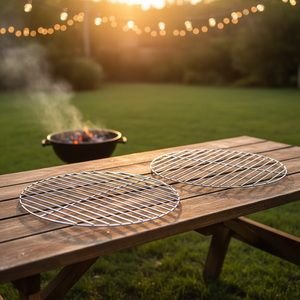<span class=keywords><strong>Grille</strong></span> de cuisson en acier inoxydable pour barbecue, maille métallique expansée résistante à la chaleur et à la corrosion, accessoire de barbecue en carbone - Product Image 1
