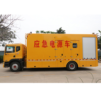 Générateur diesel mobile silencieux de 320 kW, 400 kW, 500 kW monté sur remorque avec ATS, station d'alimentation industrielle pour usine minière