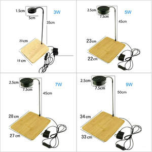 Multifunction Bamboo Board Freshwater Fish Tank Lamp <strong>Vivarium</strong> Terrarium <strong>Light</strong> Planted Full Spectrum Led Aquarium <strong>Light</strong> - Product Image 5