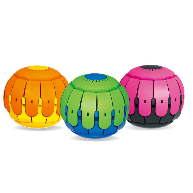 Уличный футбольный волшебный шар НЛО для деформации, Забавный тренировочный диск, тарелка НЛО, волшебный Летающий бумеранг, Летающий дисковый шар со светодиодом