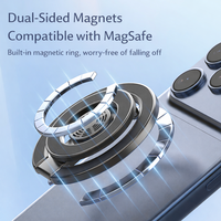 Nouveau support de téléphone magnétique multifonctionnel à 3 anneaux creux pour aromathérapie, double face, 360° °   Support de téléphone rotatif et pliable pour voiture