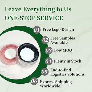 空プラスチックルースパウダーコンパクトコンテナ10g化粧パウダーケースPPメッシュ付きカスタマイズ可能カラー & ロゴ - Product Image 5