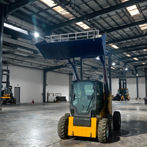 Nuova Mini Pala Compatta Engine ديزل Conforme Alle Norme CE Ed EPA آلة لكل Movimento Terra Su Ruote - Product Image 1