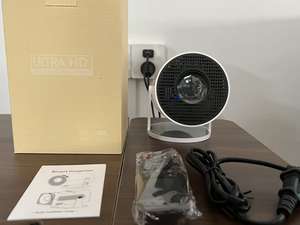 Projecteur HY300 <span class=keywords><strong>Pro</strong></span> Populaire Nouveau Modèle 720P Cinéma Multimédia <span class=keywords><strong>TV</strong></span> Prise en Charge 4K WiFi BT Home Cinéma Film en Extérieur Android 11 Intégré - Product Image 6