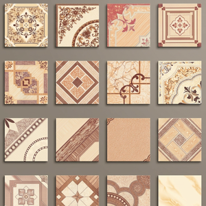 Vistaar Brand 12x12 300x300mm Inkjet Printed Ceramic Glazed Rectified Wall and Floor Tiles Indian Factory Supply - Product Image 1