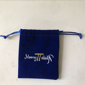 Wholesale Custom Luxury logo Small Velvet <b>Drawstring</b> <b>Bag</b> Hot Sale Phone Purse <b>Makeup</b> Toiletry Storage Velvet Pouch Gift <b>Bag</b> - Product Image 2