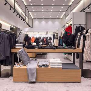 Custom Metal <b>Wall</b>-<b>Mounted</b> Clothing Rack Boutique <b>Display</b> Fixtures Factory-Made Shop Homeware Furniture Clothing <b>Display</b> <b>Cabinet</b> - Product Image 1