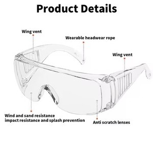 <span class=keywords><strong>Gafas</strong></span> de <span class=keywords><strong>Seguridad</strong></span> Industriales con Certificación CE, Aprobadas por ANSI Z87.1, Fotocromáticas, Antivaho, con Graduación, Protección Ocular - Product Image 5