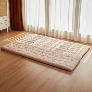 Wholesale Japanese Floor Mattress Futon Mattress Queen Size Thicken <b>Roll</b> up Tatami <b>Mat</b> Topper Foldable Floor Bed Mattress - Product Image 2
