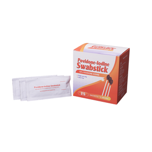 Hisopos de Algodón con Solución de Yodopovidona Empaquetados Individualmente Renvita con Desinfección con Ozono para Desinfección de Piel/Heridas, Uso Médico - Product Image 2