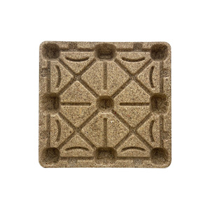 พาเลทขึ้นรูปยี่ห้อ Yunteng ขนาด 1100 มม. x 1100 มม. x 135 มม. ไม่ต้องรมควัน ทางเข้าสี่ด้าน สำหรับการขนส่งในคลังสินค้า - Product Image 2