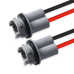 ขั้วหลอดไฟ LED รถยนต์ รุ่น T10 T15 W16W <span class=keywords><strong>194</strong></span> 168 สายเคเบิลทนความร้อนสูง พร้อมปลั๊กเชื่อมต่อแบบกันน้ำ W5W - Product Image 2
