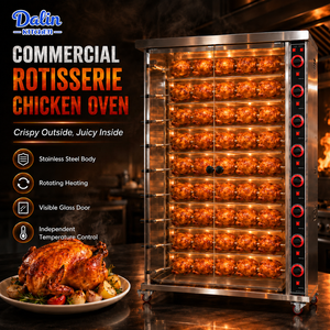 Machine à rôtir au <span class=keywords><strong>gaz</strong></span> industrielle, capacité de 54 poulets, <span class=keywords><strong>four</strong></span> à rôtir vertical rotatif, grill à poulet, équipement professionnel - Product Image 1