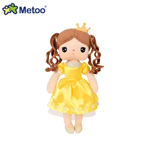 Boneca Metoo Original New Princess Plush Figure Toys Black Plush Dolls Cute Kid Toys Custom Plush Toy Manufacturer Multi Colors