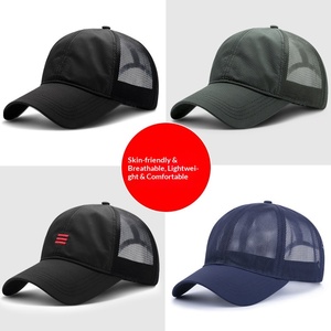 Casquette <span class=keywords><strong>de</strong></span> sport unisexe <span class=keywords><strong>en</strong></span> tissu Oxford à 6 panneaux avec boucle <span class=keywords><strong>en</strong></span> cuivre doré pour <span class=keywords><strong>l</strong></span>'extérieur et la course à pied - Product Image 2