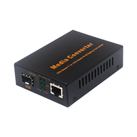耐用且坚固的 1/2.5/10GB SFP 转 SFP+ 10G LAN 光纤媒体转换器，传输距离可达 100 公里，适用于 FTTH CCTV 的 Inficomo RD-GS5801-SFP+