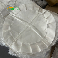Sous-plats ronds à volants en polyester 100 % vierge pour sublimation, 16 pouces, imitation lin, décoratifs pour fêtes et tables à manger