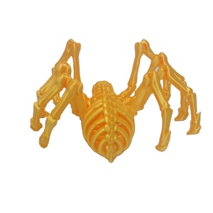 Articles imprimés en 3D personnalisables en usine OEM, jouet araignée articulée de simulation, modèle en plastique intégré avec articulation contractible - Product Image 4