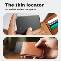 Traqueur de dispositif antivol longue durée Localisateur de téléphone GSM Key Finder 'Find My' App Tag Plastique 2 ans Télécommande