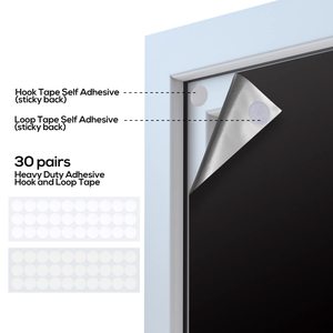 Stores occultants temporaires portables <span class=keywords><strong>à</strong></span> <span class=keywords><strong>découper</strong></span> sur mesure 300x145cm 100% occultants <span class=keywords><strong>à</strong></span> coller sur les fenêtres - Product Image 4