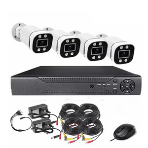 Kit de Vigilancia HJSCCD Hongjin AHD, Cámara a Todo Color de 2MP 5MP con Audio, Visión Nocturna, Sistema de Monitoreo de Circuito Cerrado - Product Image 3