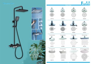 Cabezal de ducha de mano de alta presión autolimpiante con patrón de plástico ABS de 9 \ ", accesorio de grifo de <span class=keywords><strong>baño</strong></span> antilimado para apartamentos - Product Image 6